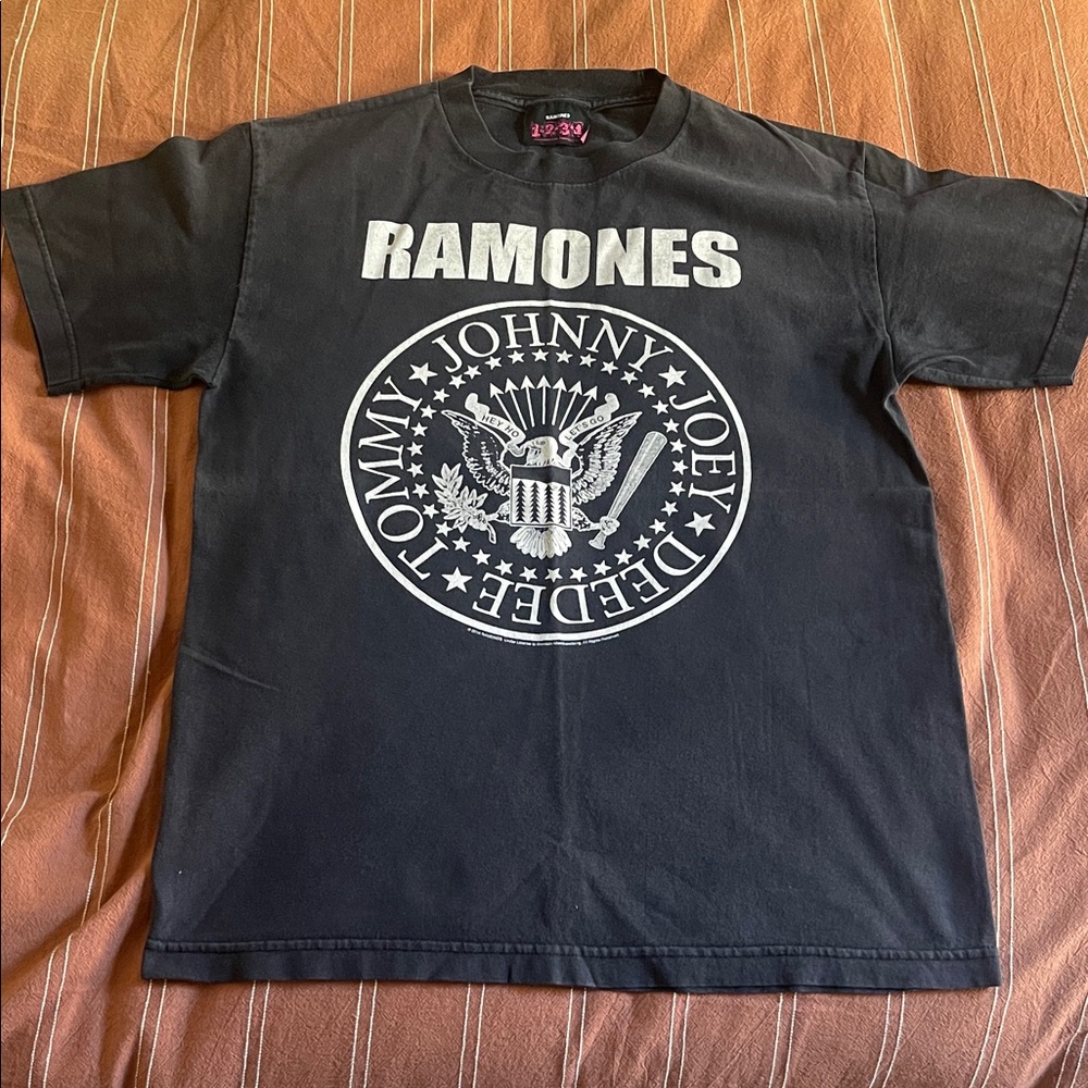 Ramones Black Short Sleeve Tee